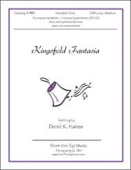 Kingsfold Fantasia Handbell sheet music cover Thumbnail